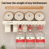Kitchen Knife Rack Multi-functional Punch-free