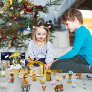 Christmas Sand Table Resin Ornament For The Birth Of Jesus