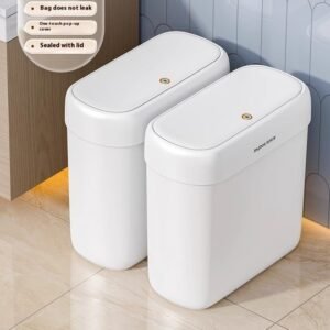 Trash Can Home Dormitory Toilet Large Capacity With Lid