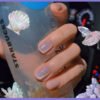 Milk Tea Crystal Stone Cat Eye Nail Polish
